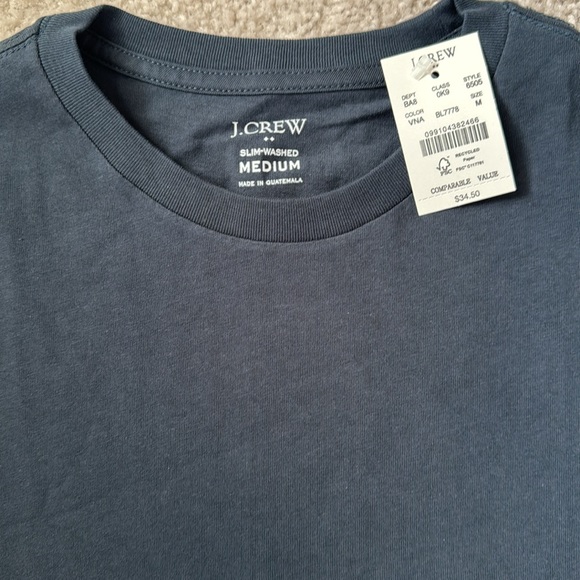 J Crew Factory Mens Slim No Pocket Tee SZ M - Picture 2 of 2